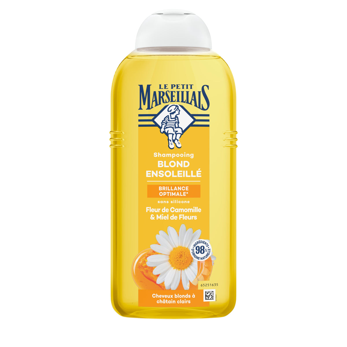 Le Petit Marseillais Shampooing Blond Ensoleillé Camomille & Miel