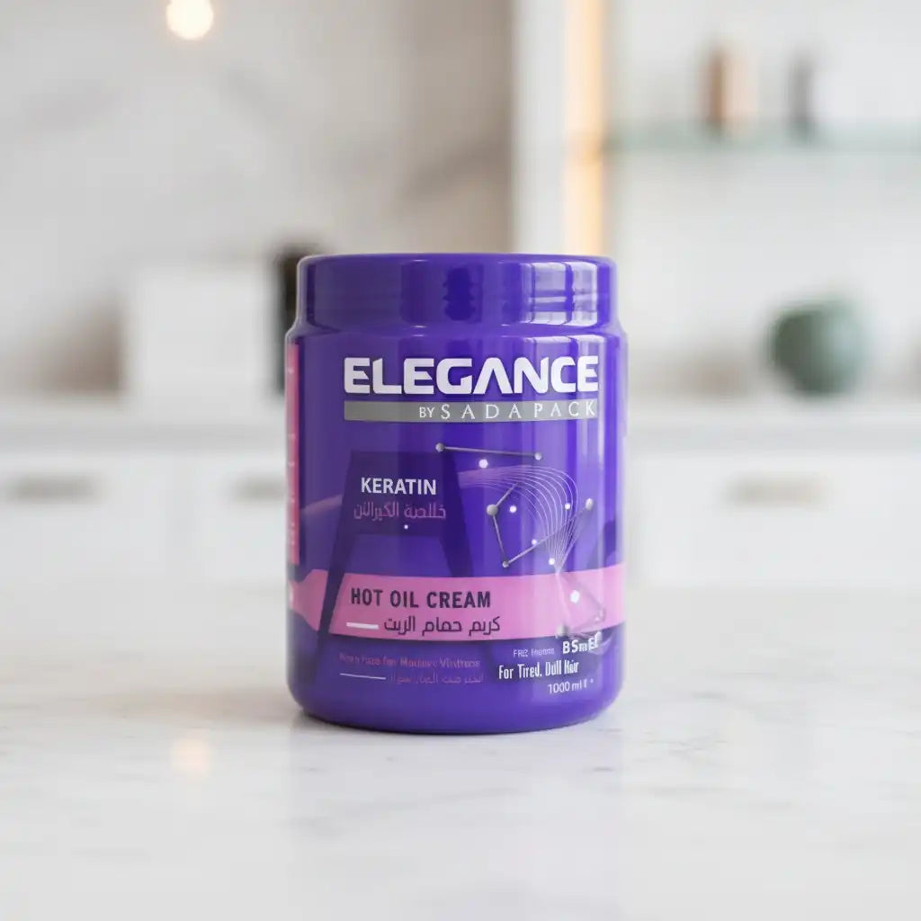 Elegance - Masque Capillaire à l'Huile de Kératine - 1000 ml