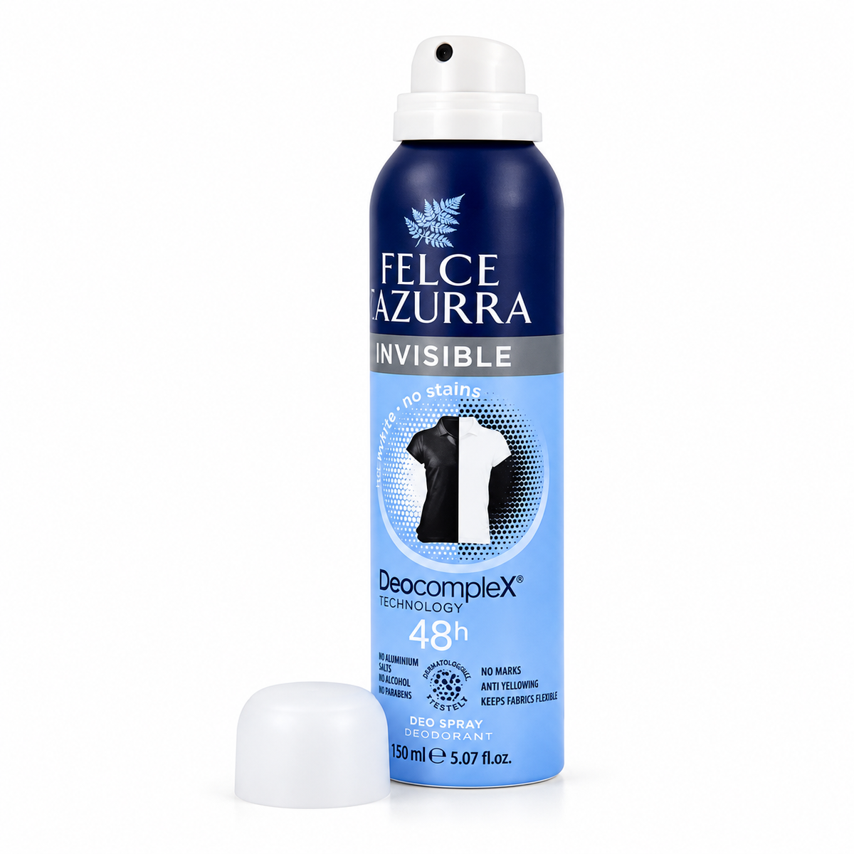 Felce Azzurra Déodorant Spray Invisible 48h – 150 ml
