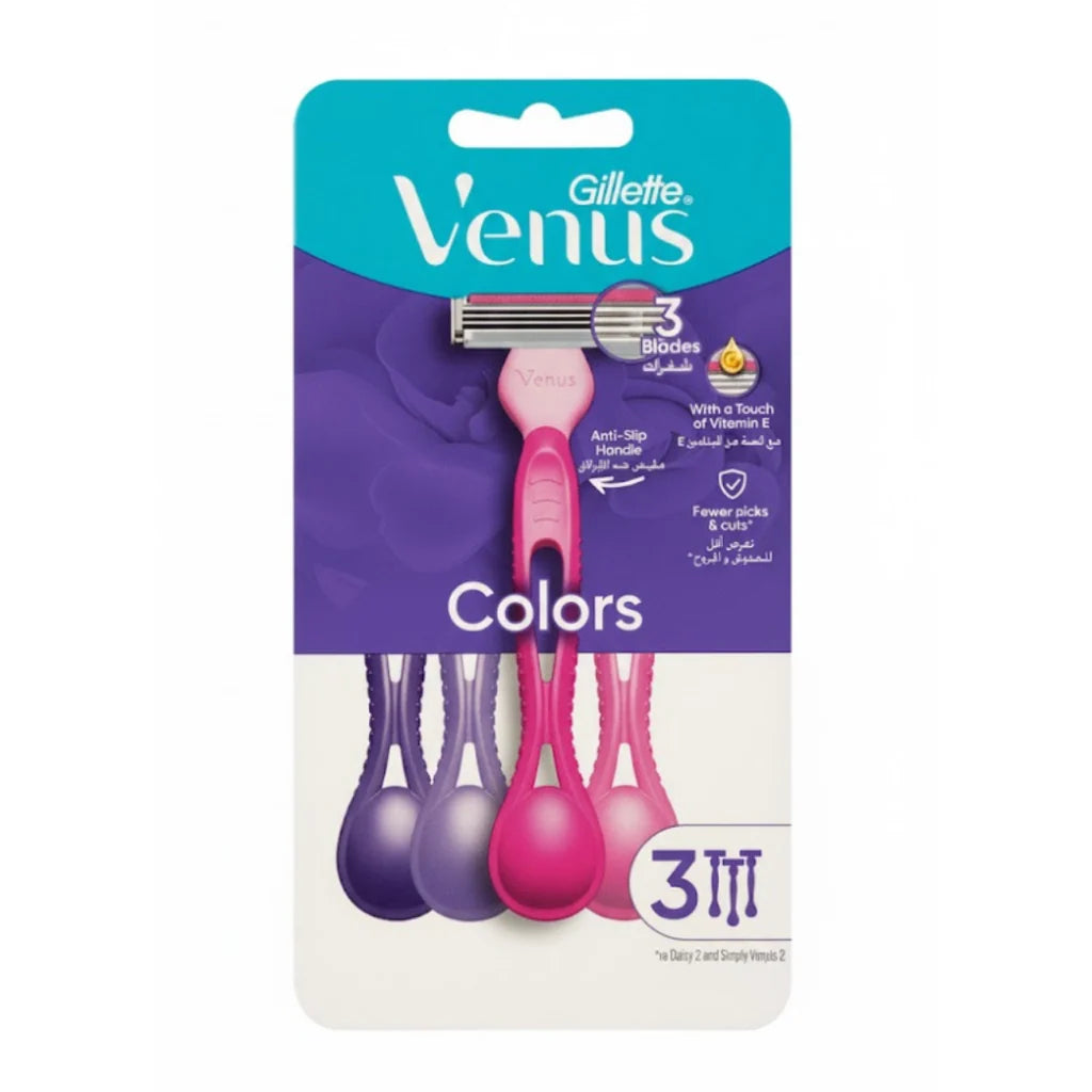 Gillette Simply Venus 3 Plus Rasoirs Jetables – x3