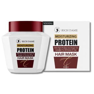 RICH DAME MOISTURIZING PROTEIN HAIR MASK 800ML