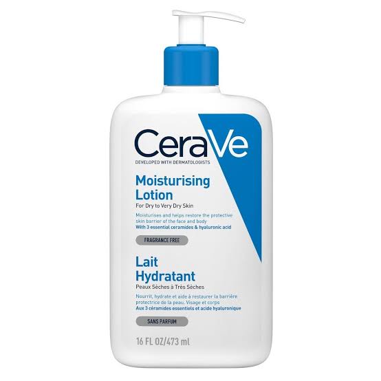 CERAVE MOISTURISING LOTION LAIT HYDRATANT PEAUX SÈCHES À TRÈS SÈCHES 473ML