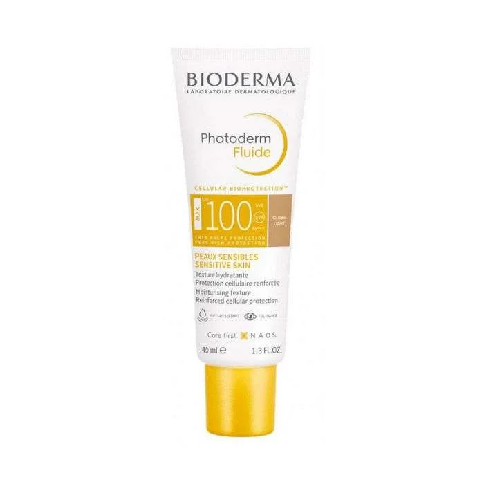 BIODERMA PHOTODERM FLUIDE MAX SPF100 FLUIDE LÉGER PROTECTEUR TOUS TYPES DE PEAUX_