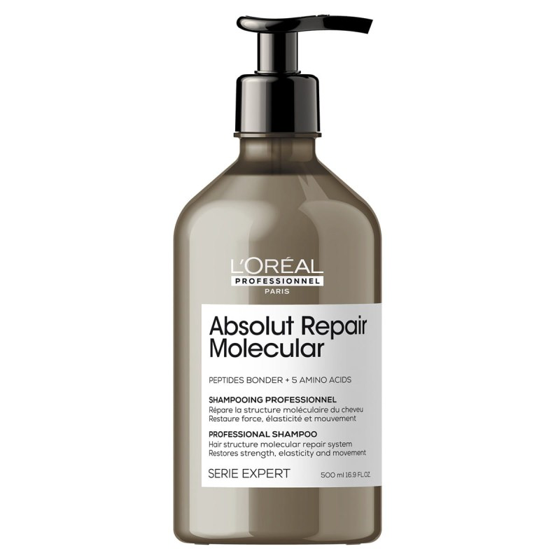 L'ORÉAL PROFESSIONNEL ABSOLUT REPAIR MOLECULAR_SHAMPOOING PROFESSIONNEL SERIE EXPERT 500ml