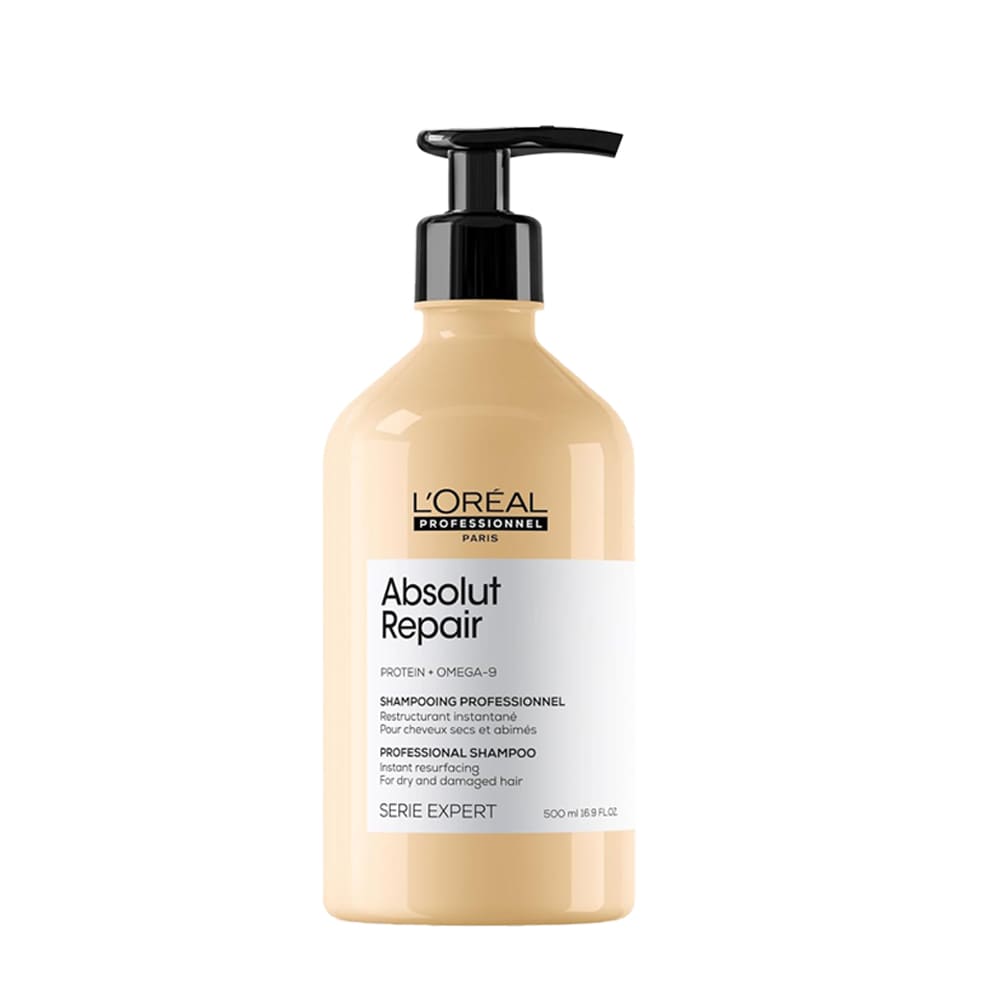 L'ORÉAL PROFESSIONNEL ABSOLUT REPAIR SHAMPOOING 500ML_ _PROTEIN + OMEGA-9 SERIE EXPERT_