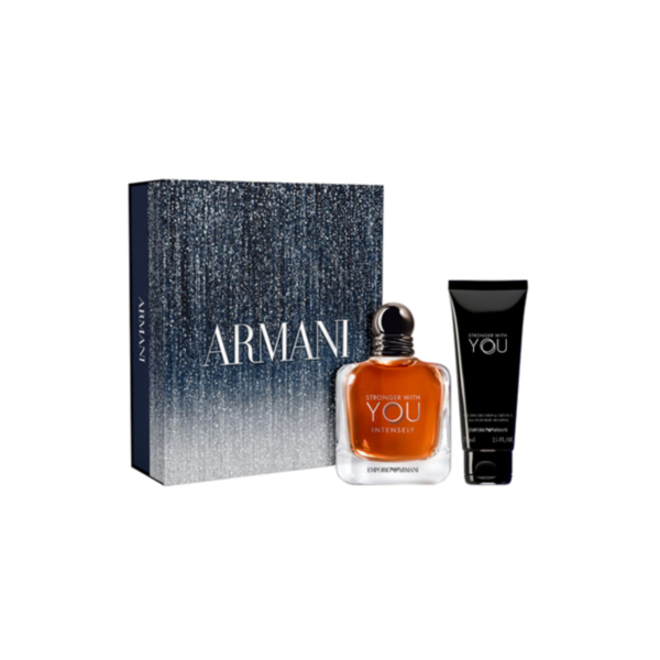 EMPORIO ARMANI STRONGER WITH YOU INTENSELY COFFRET EAU DE PARFUM + SHOWER GEL_HOMME