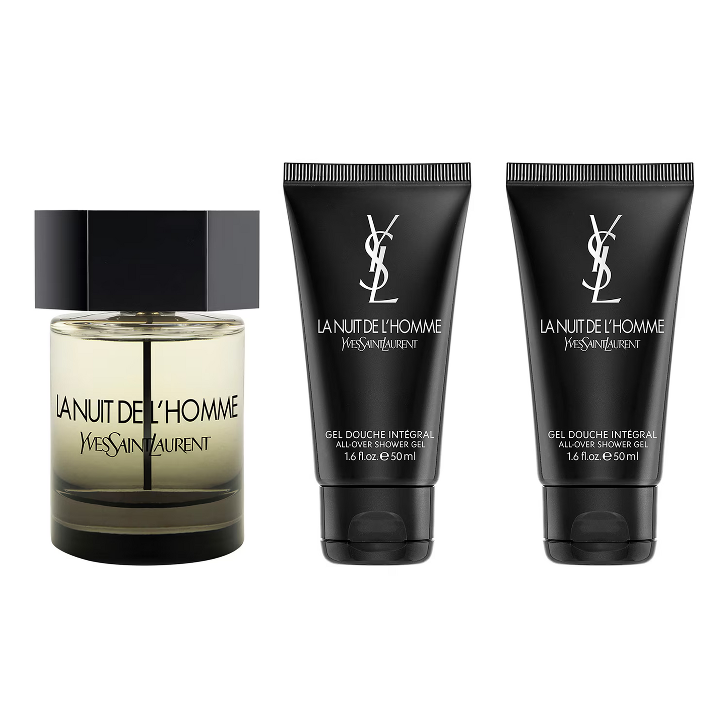 YVES SAINT LAURENT L'HOMME LA NUIT COFFRET EAU DE TOILETTE + SHOWER GEL + AFTER SHAVE BALM_ - HOMME