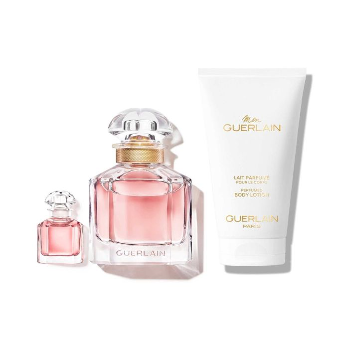 GUERLAIN MON GUERLAIN COFFRET EAU DE PARFUM + MINIATURE + BODY LOTION_ - FEMME
