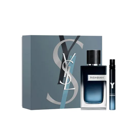 YVES SAINT LAURENT Y EAU DE PARFUM COFFRET EAU DE PARFUM + VOYAGE SPRAY_ - HOMME