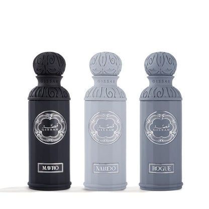 Gissah Graphite Set Coffret 3 pièces