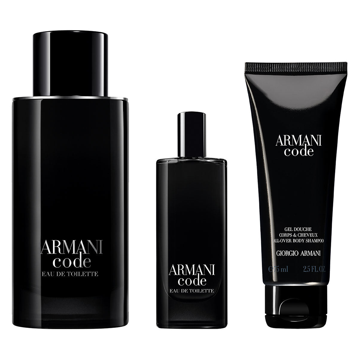 GIORGIO ARMANI CODE EAU DE TOILETTE COFFRET 3PCS