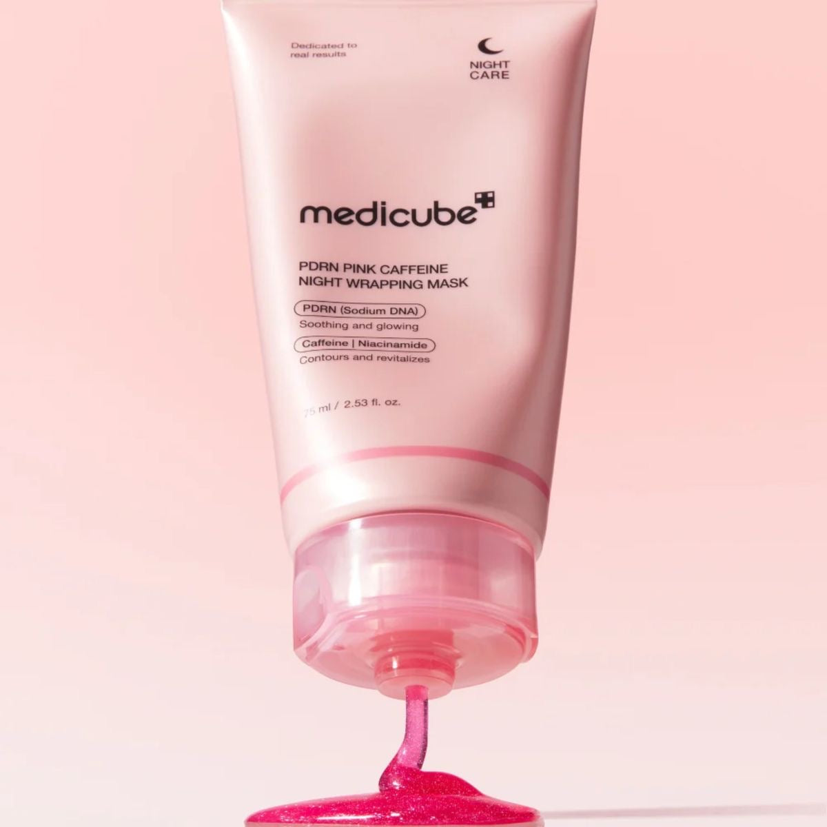 MEDICUBE PDRN PINK CAFFEINE WRAPPING MASK