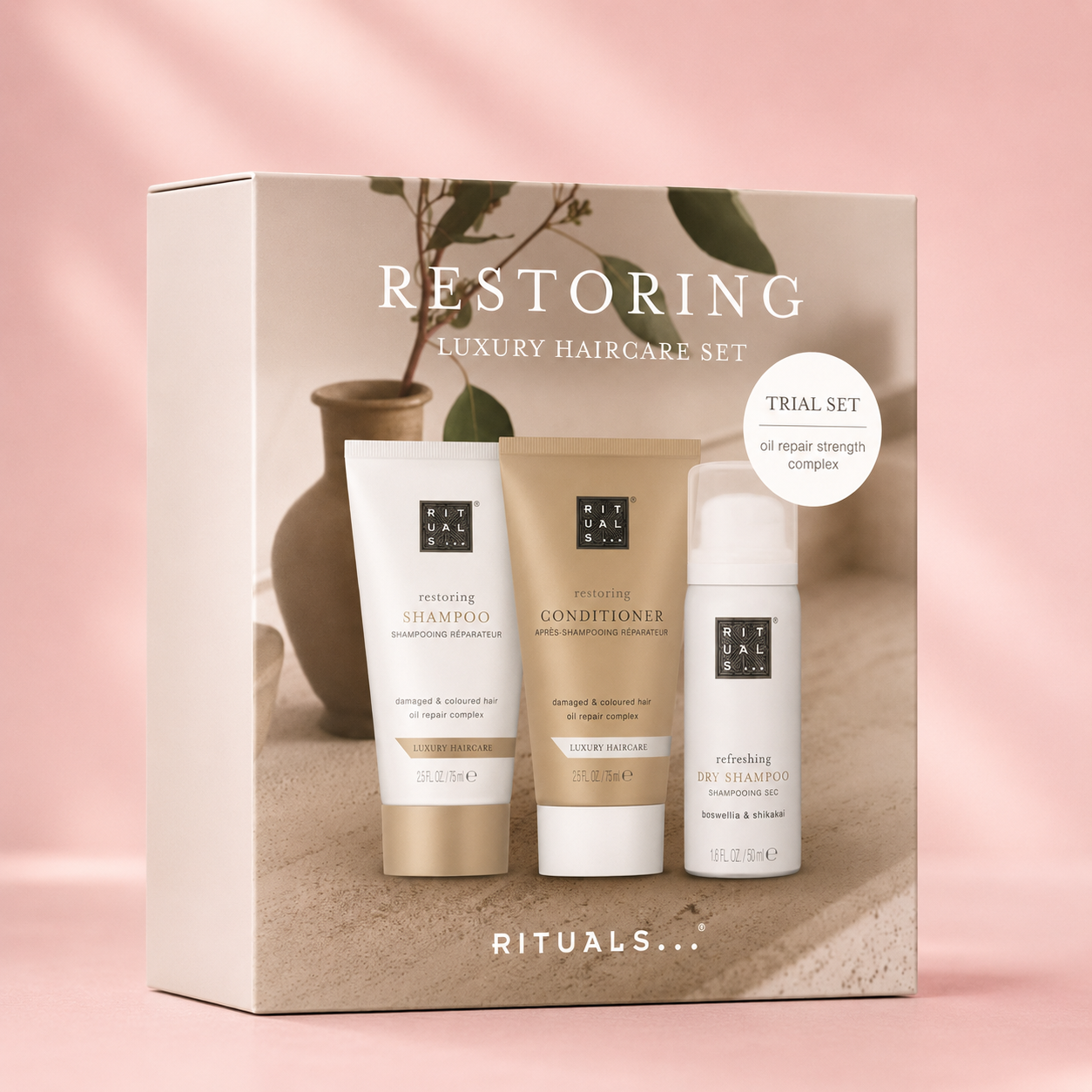 RITUALS RESTORING LUXURY HAIRCARE SET