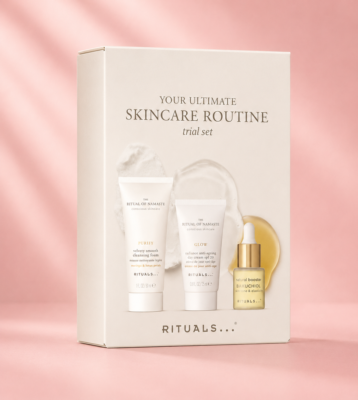 RITUALS OF NAMASTE SKINCARE ROUTINE