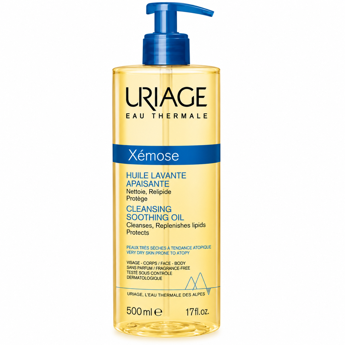Uriage Xemose Cleansing Soothing Oil 500 ml