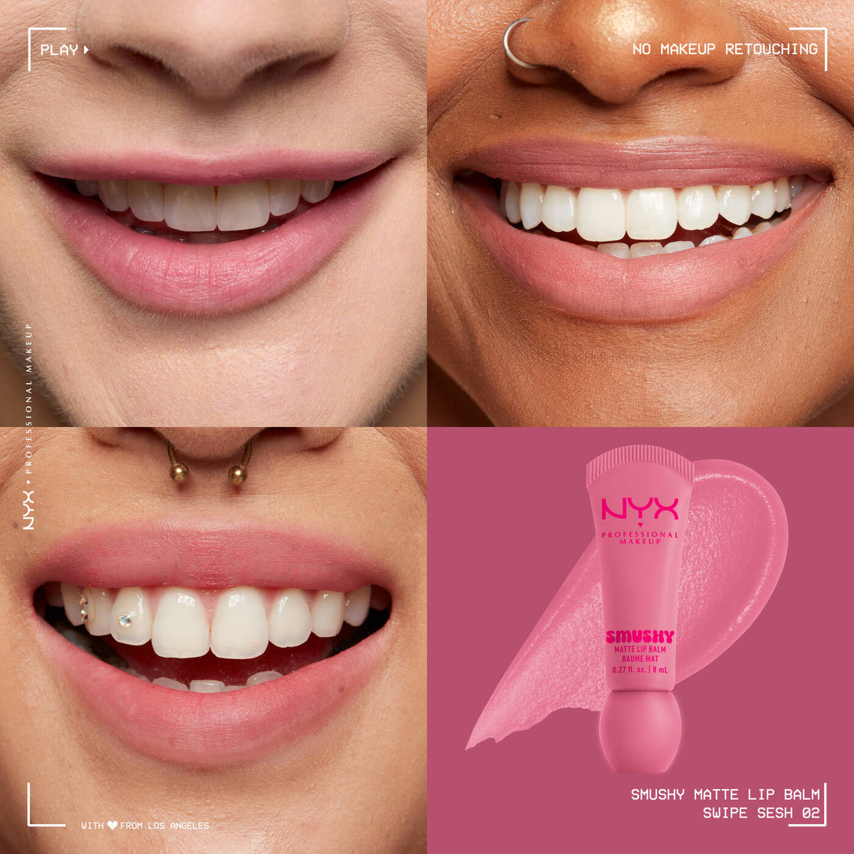 NYX SMUSHY MATTE LIP BALM SMB0