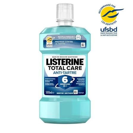 Listerine Total Care Anti-Tartre Bain de Bouche – 500 ml