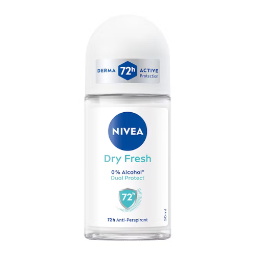 Nivea Dry Fresh Roll-On Femme – 50 ml