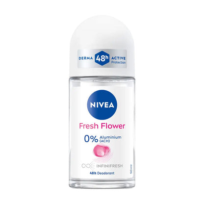 Nivea Fresh Flower Roll-On – 50 ml