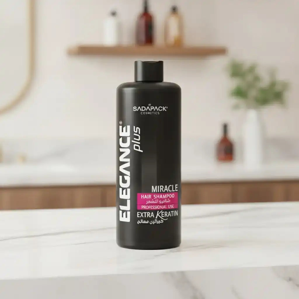 Elegance Plus Miracle Shampooing Kératine – 500 ml