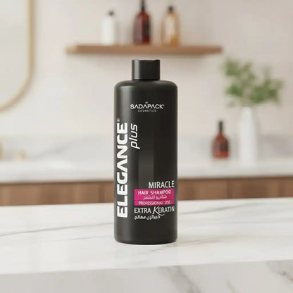 Elegance Plus Miracle Shampooing Kératine – 500 ml