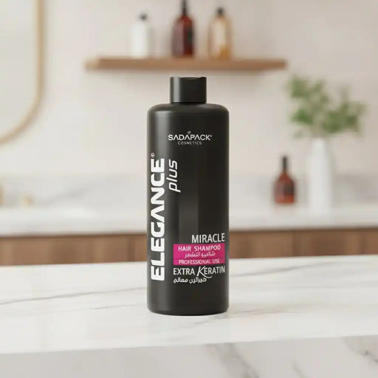 Elegance Plus Miracle Shampooing Kératine – 500 ml