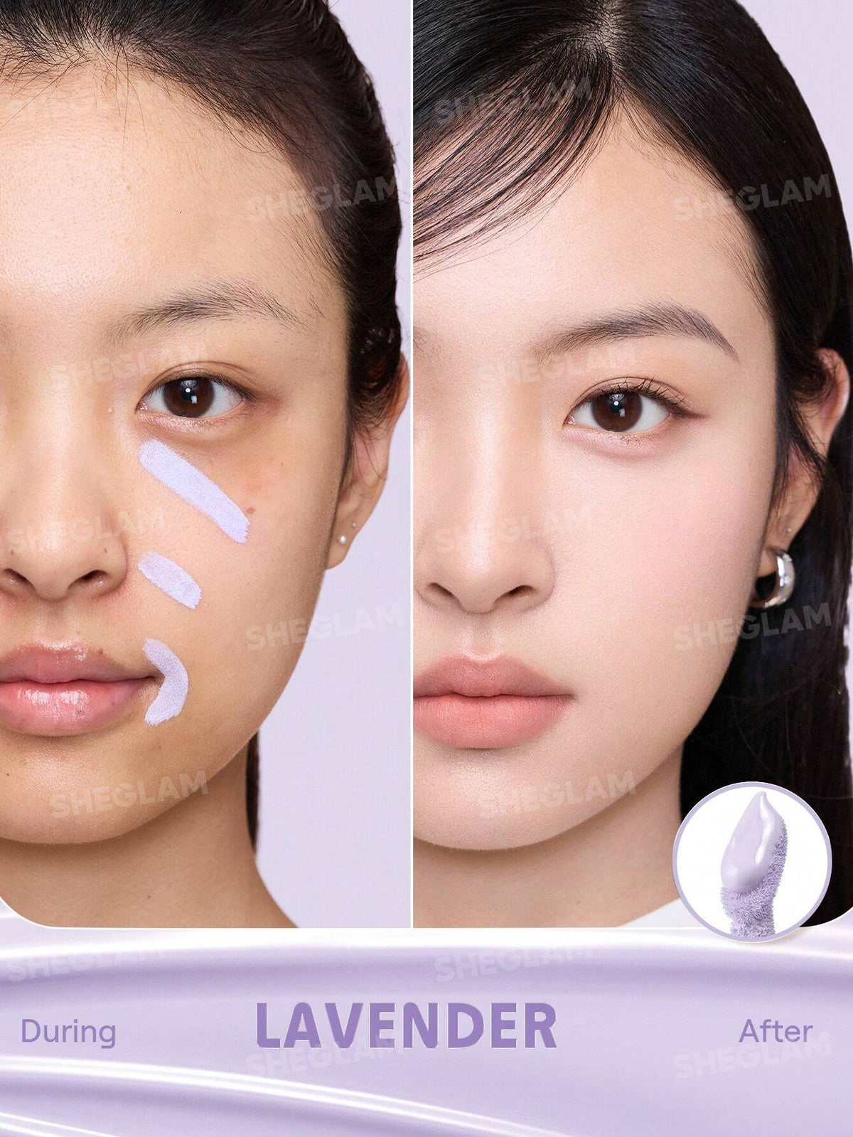 SHEGLAM HIDEAWAY CONCEALER LAVENDER