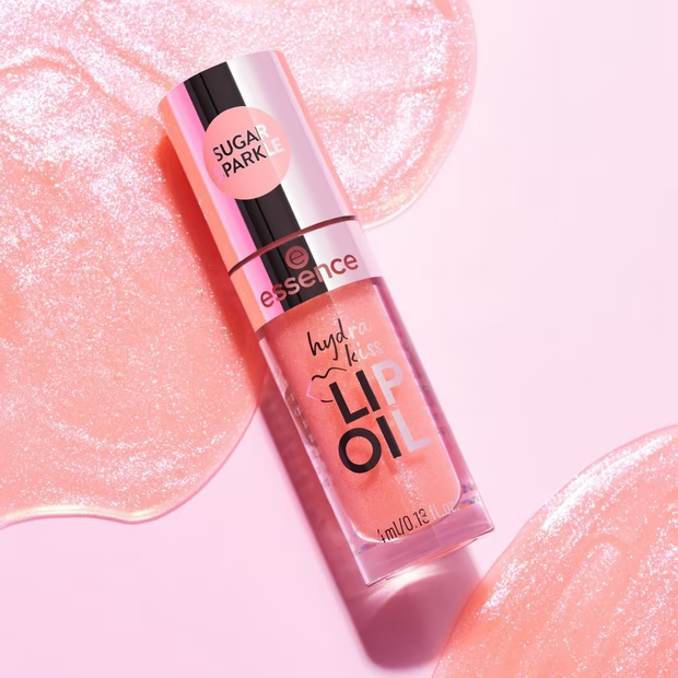 Essence Hydra Kiss Lip Oil – 10 Sugar Sparkle