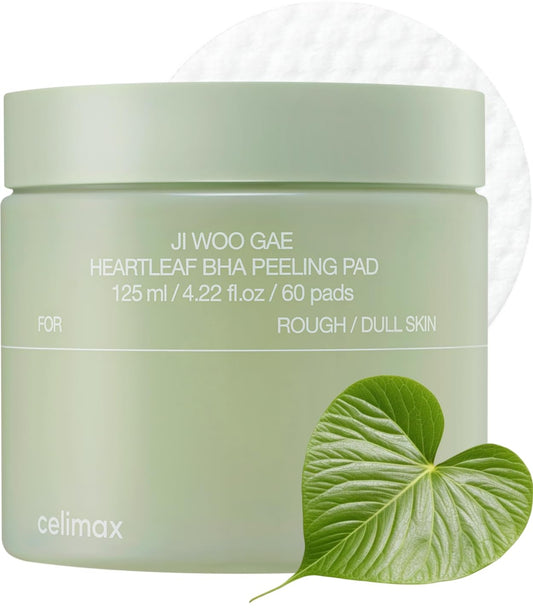 CELIMAX JI WOO GAE HEARTLEAF BHA PEELING PAD