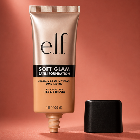 ELF SOFT GLAM SATIN FOUNDATION (30 MOYEN CHAUD)