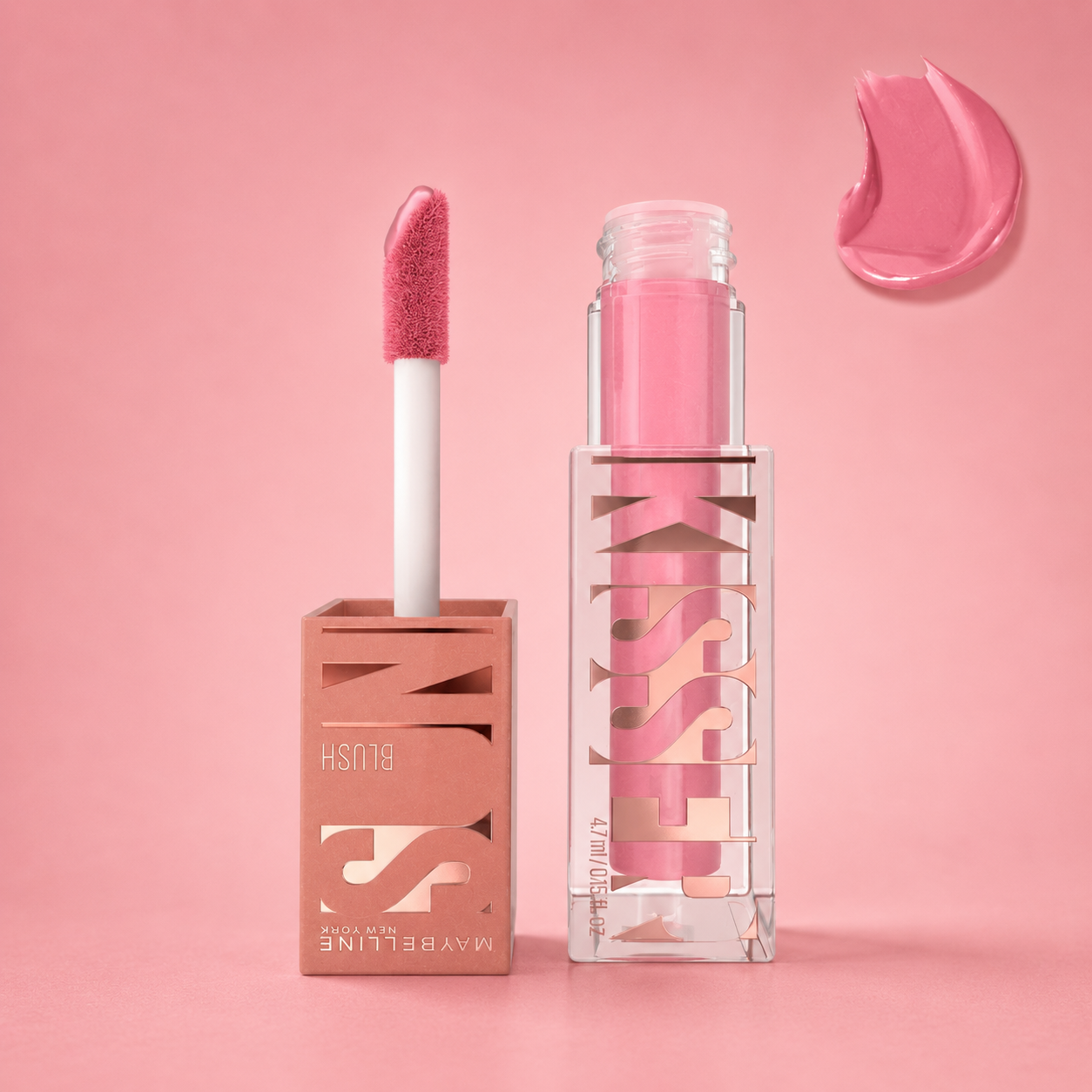 MAYBELLINE KISSER BLUSH (05 BLAZING BLUSH)