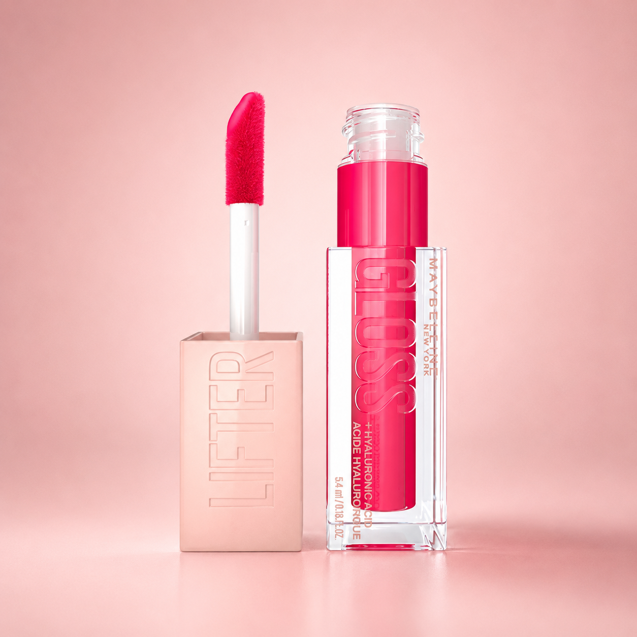 MAYBELLINE LIFTER GLOSS (24 BUBBLE GUM)