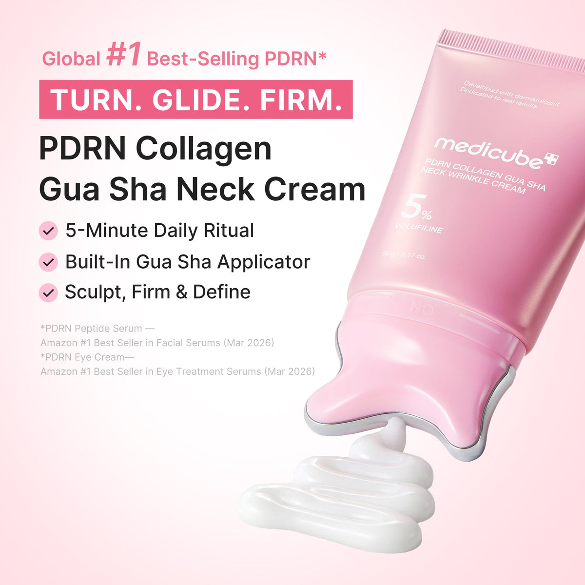 Medicube PDRN Collagen Gua Sha Neck Wrinkle Cream