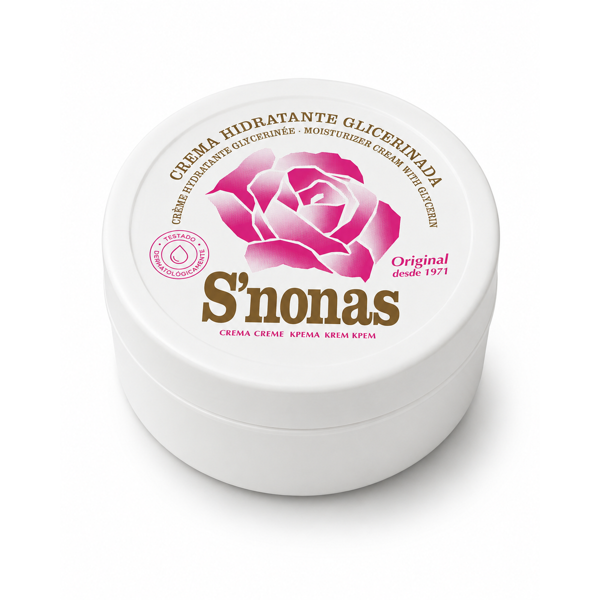 S'Nonas Crème Mains Hydratante Glycérine 200 ml
