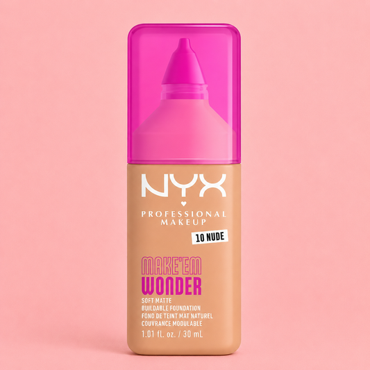nyx professional makeup FOUNDATION WONDER 10 NUDE