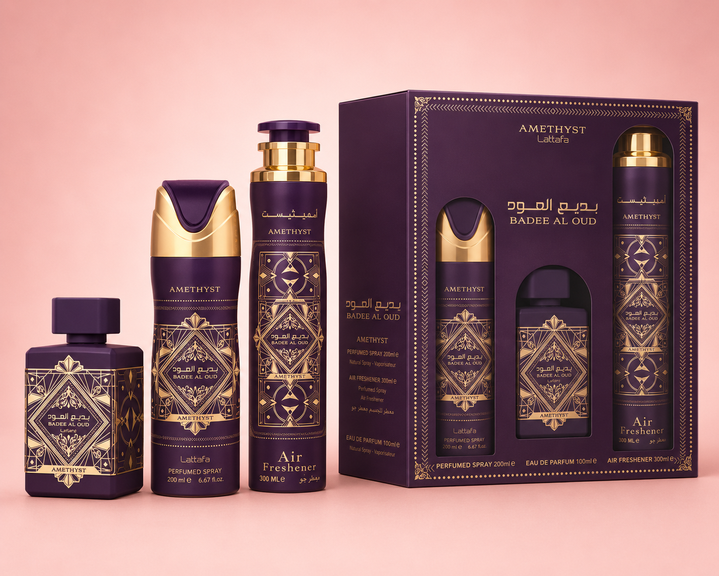 BADEE AL OUD AMETHYST PACK LATTAFA