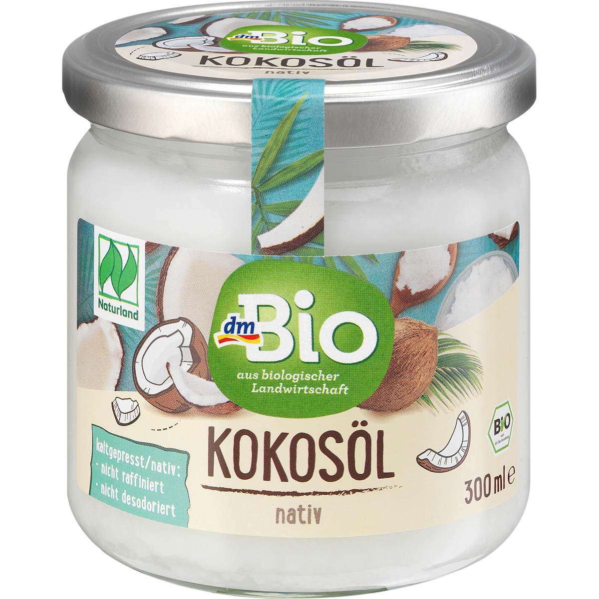 dmBio Huile de Coco Native (Kokosöl nativ) – 300 ml