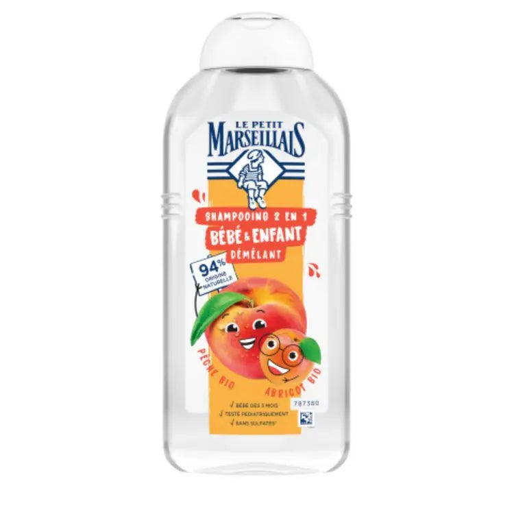 Le Petit Marseillais Kids Shampooing 2en1 Pêche Abricot