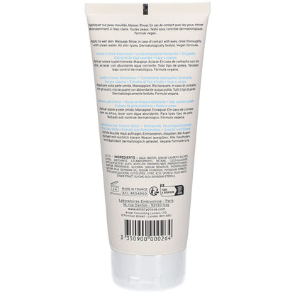 Embryolisse Lait-Crème Moussant – dos du tube