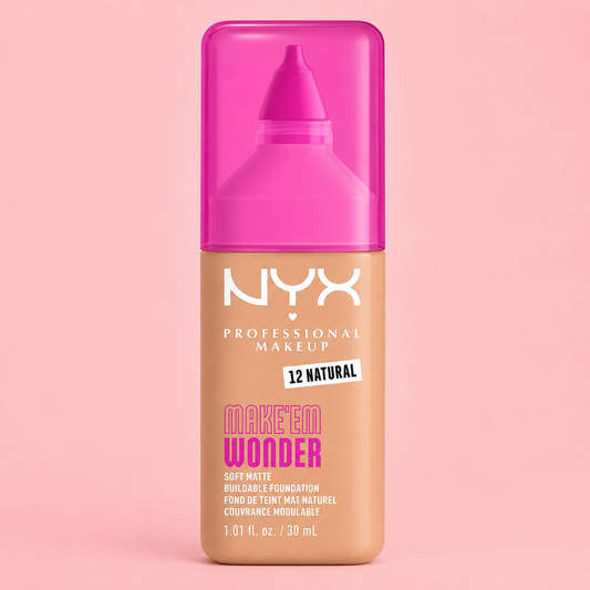 nyx professional makeup FOUNDATION WONDER 12 NATURAL