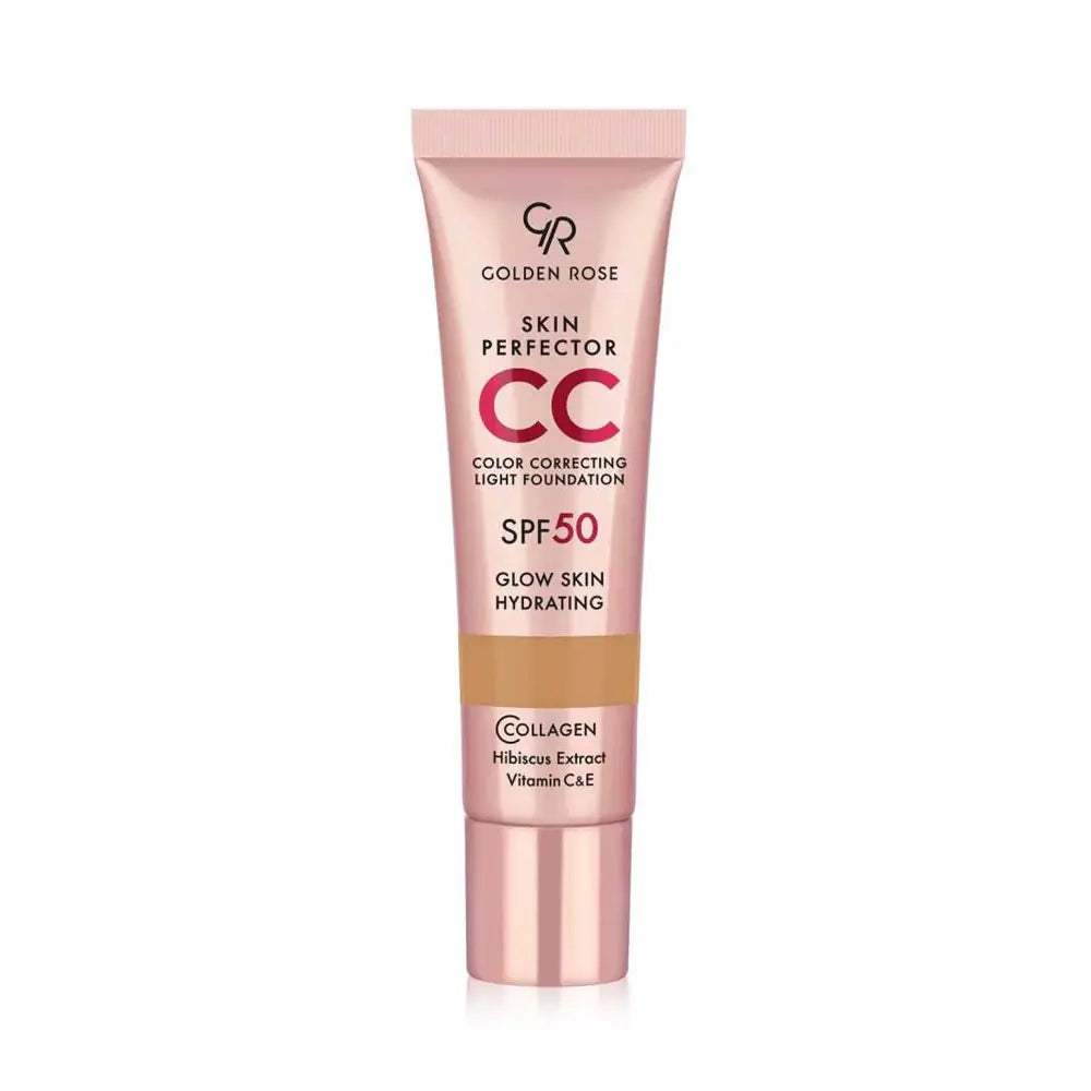 Golden Rose Skin Perfector CC Cream SPF 50 – 104 Warm Honey