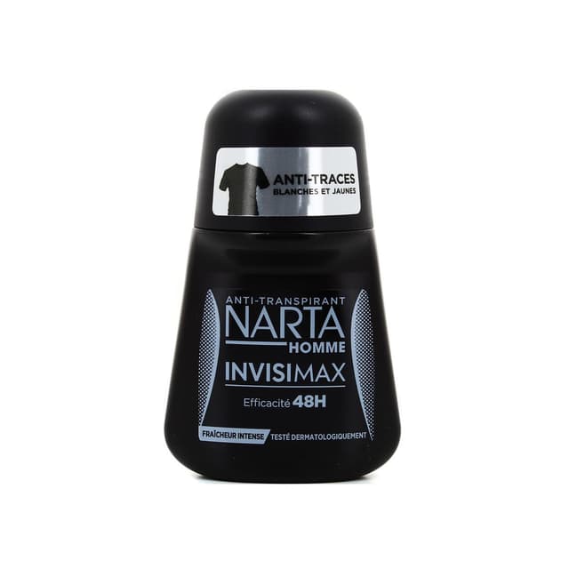 Narta Homme Déodorant Bille Invisimax – 50 ml