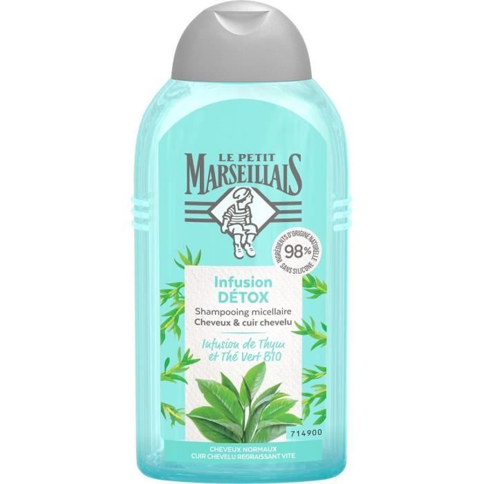 Le Petit Marseillais Shampooing Détox Fraîcheur 250 ml