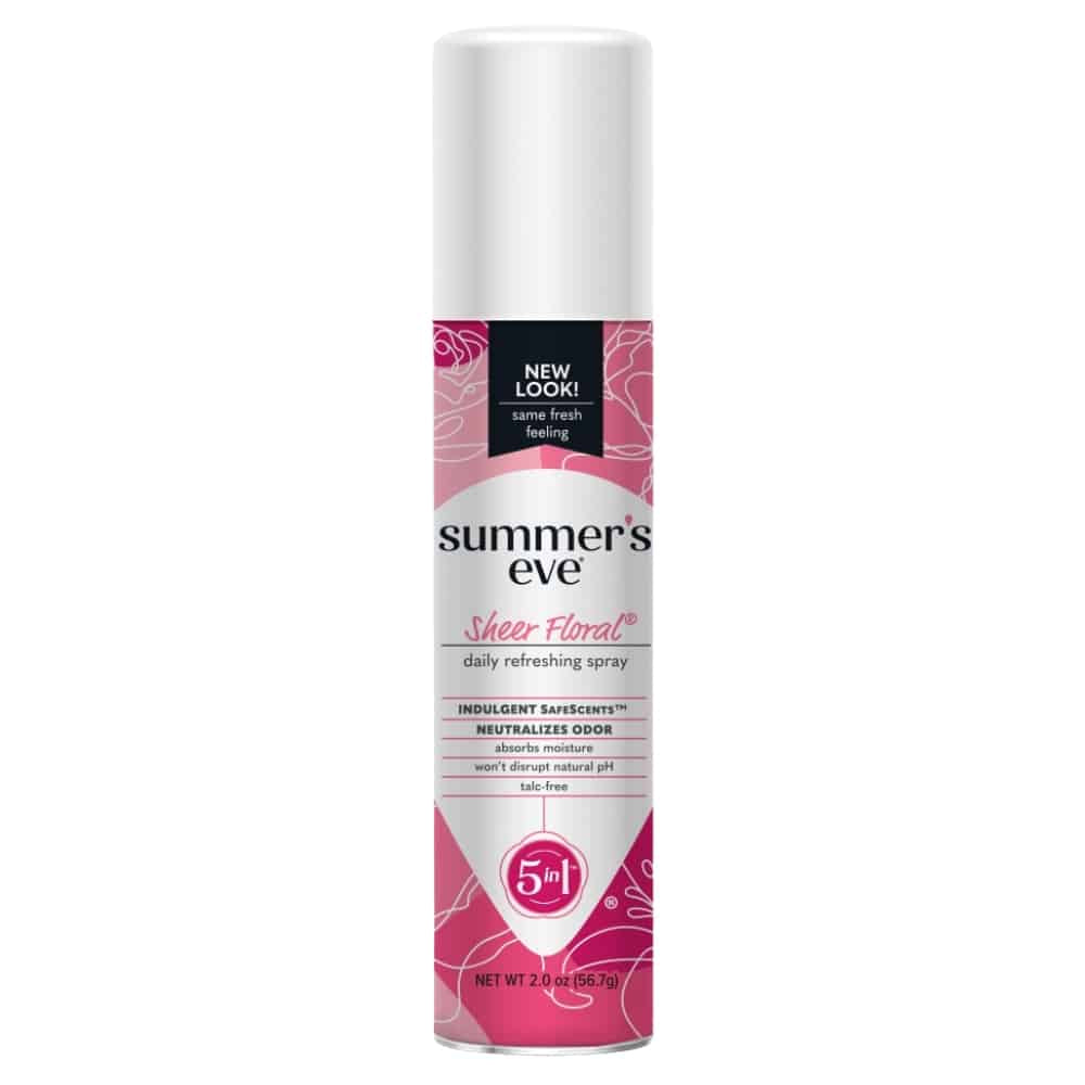 Summer's Eve Freshening Spray Sheer Floral
